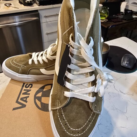 Vans Vault SK8-HI VR3 LX Butternut / Citrus VN0A5EE3B76 MENS SIZE 12 NEW - Picture 3 of 15